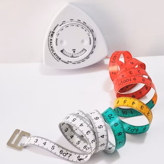 Special Triangle Shape BMI Dial Body Mass Index Measure Tape