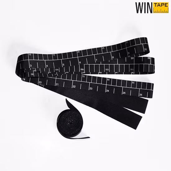 Custom Black Fabric Measuring Tape
