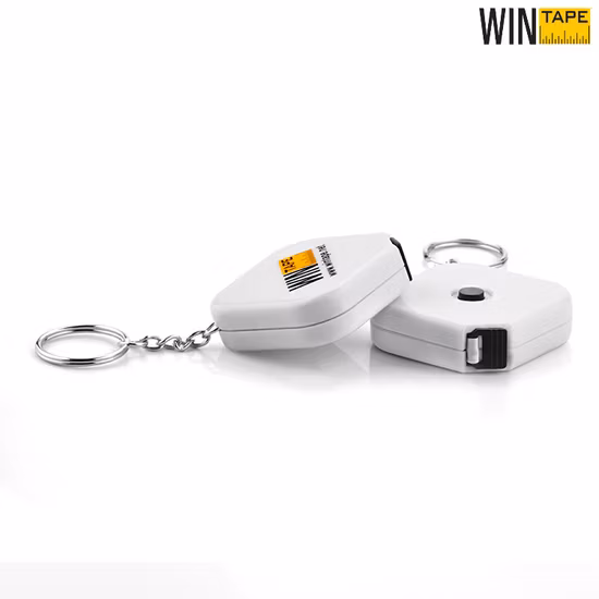Pocket Soft Retractable Cute Mini Promotional Square Measuring Tape