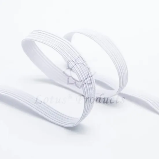 High Quality Elastic Nylon / Polyester / PP Webbing 08