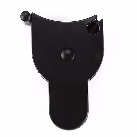 Black Plastic Medical Waist Mini Body Tape Measure for Sport